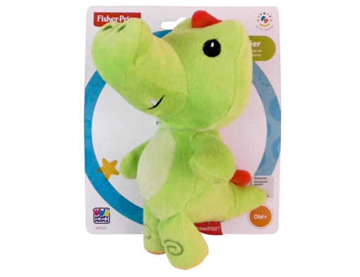 Fisher-Price Happy People - Peluche Croco, 20 cm